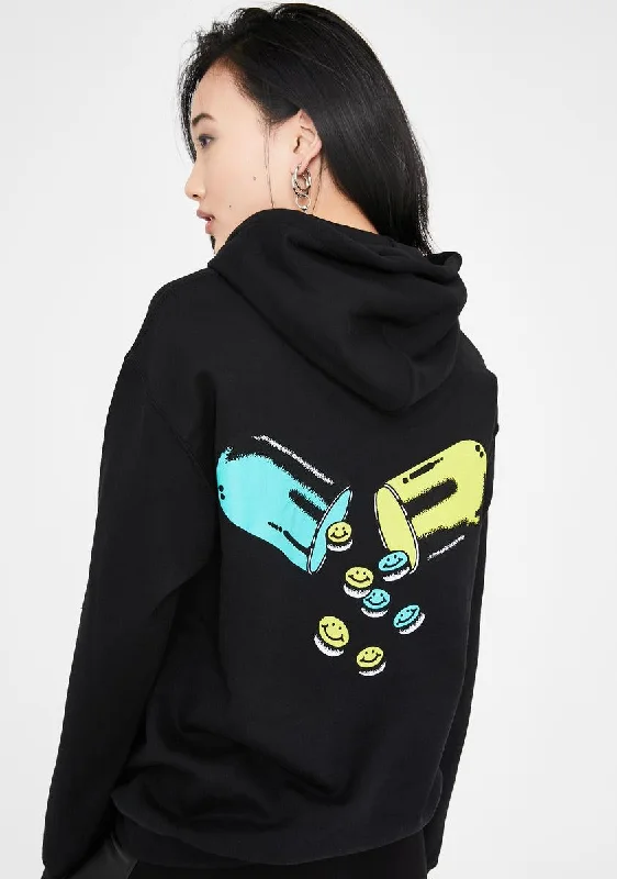 High-Quality Unisex Basics For All Occasions Flash Sale, Don'T Miss Happy Pills Pullover Hoodie High-Quality Unisex Basics For All Occasions Flash Sale, Don'T Miss Happy Pills Pullover Hoodie