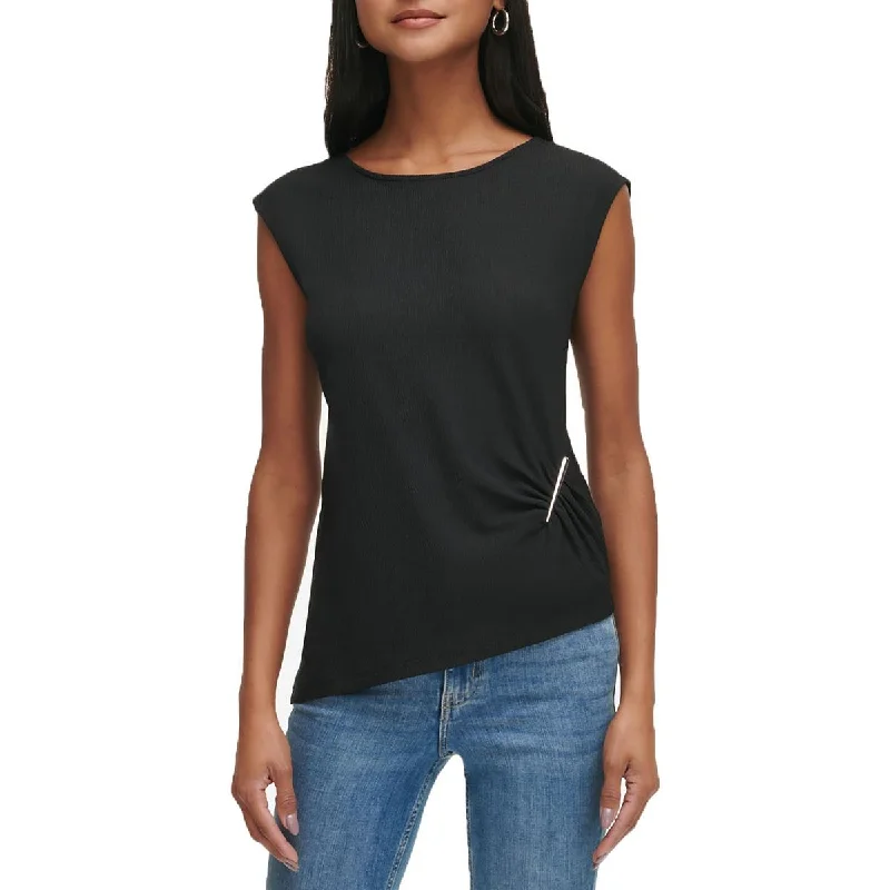 Fashion-Forward Gender-Neutral Outfit Ideas Forward Trendsetter Womens Sleeveless Office Wear Pullover Top Fashion-Forward Gender-Neutral Outfit Ideas Forward Trendsetter Womens Sleeveless Office Wear Pullover Top