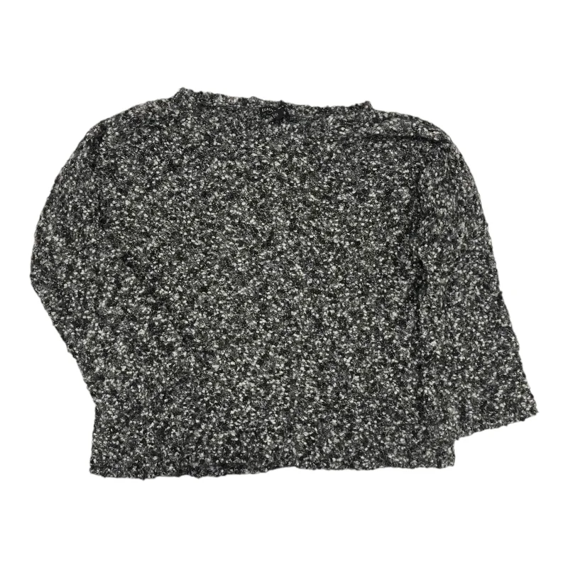 Sweater By Eileen Fisher In Black & Cream, Size:M