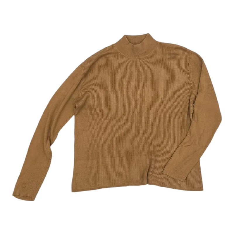 Sweater By Coldwater Creek In Tan, Size:2X