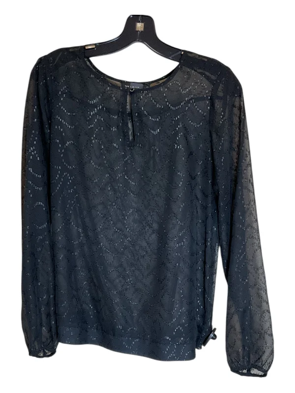 Top Long Sleeve By Limited In Black, Size: S