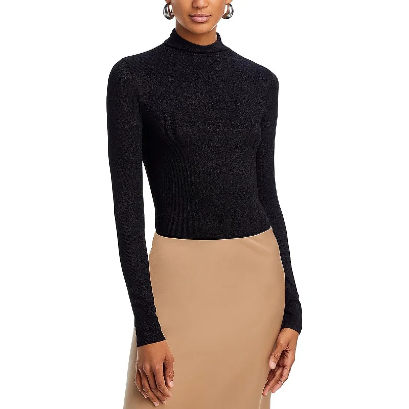 Bold And Trendy Gender-Neutral Outfits Trendy Street Style Womens Mock Neck Metallic Pullover Top Bold And Trendy Gender-Neutral Outfits Trendy Street Style Womens Mock Neck Metallic Pullover Top