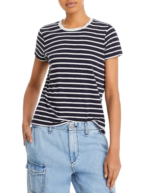 Everyday Wear For Men And Women Luxury Fashion Discounts Womens Short Sleeve Striped Pullover Top Everyday Wear For Men And Women Luxury Fashion Discounts Womens Short Sleeve Striped Pullover Top