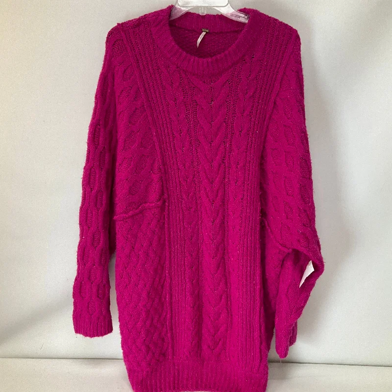 Sweater By Free People In Pink, Size: L