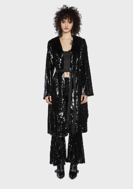 Sass The Night Sequin Duster