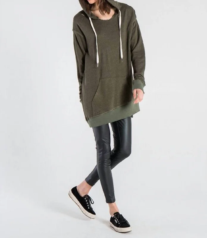Fashion-Forward Unisex Apparel Low Price Special Barrie Pullover In Moss