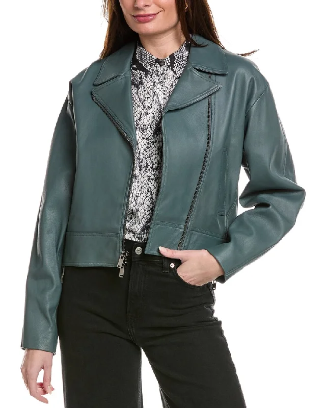 Women's High-Fashion Garments Fashion Forward, Function First Theory Moto Jacket