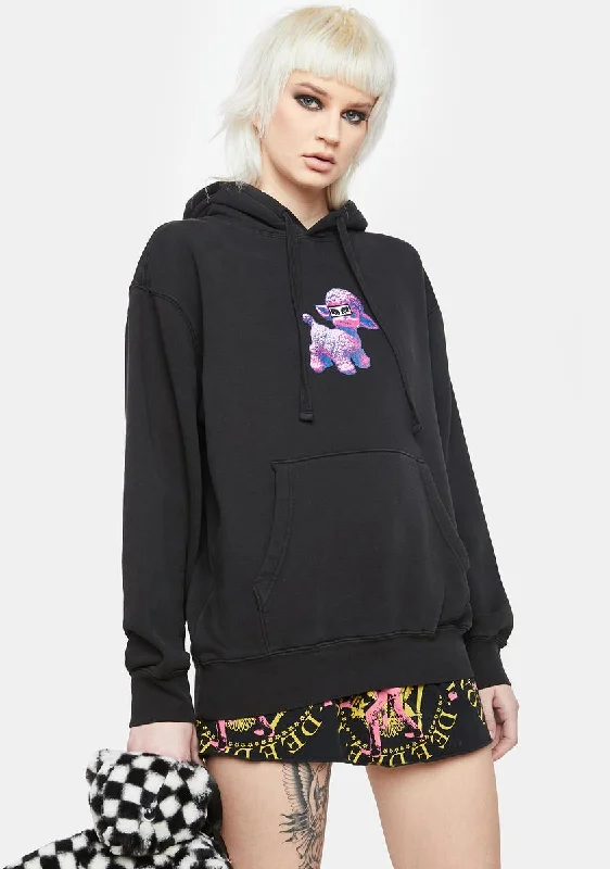Unisex Casual Fashion Trends Special Offers Lamb Pullover Hoodie
