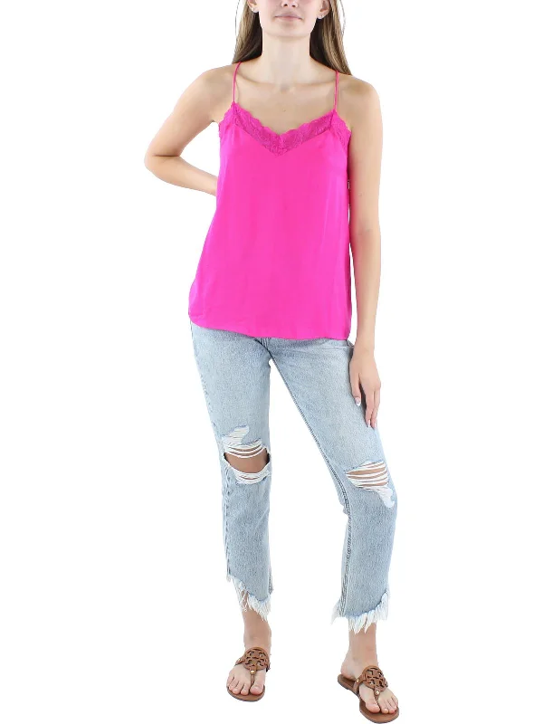 Trendy Unisex Streetwear Fashion Forward Trendsetter Womens Shimmer Lace Pullover Top Trendy Unisex Streetwear Fashion Forward Trendsetter Womens Shimmer Lace Pullover Top
