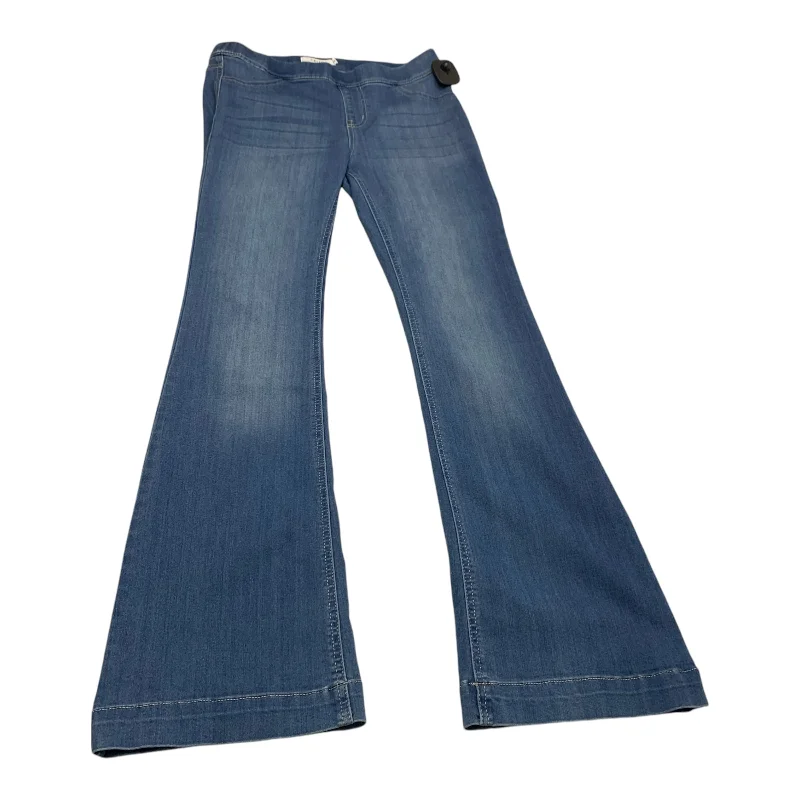 Jeans Flared By Cello In Blue Denim, Size: M