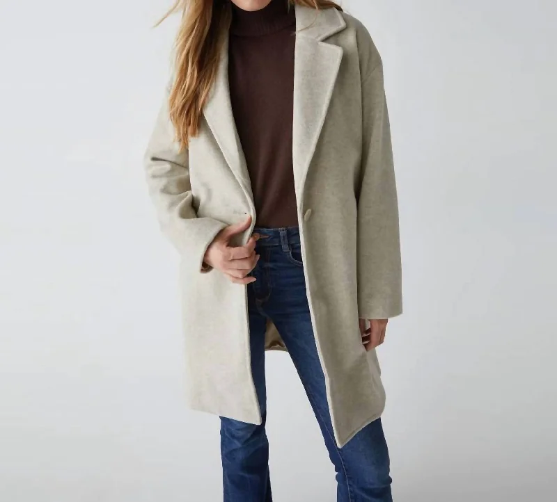 Ada Coat In Oatmeal