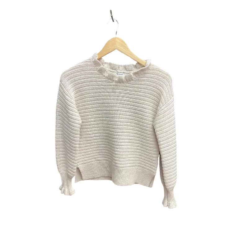 Sweater By Madewell In Cream, Size: Xxs