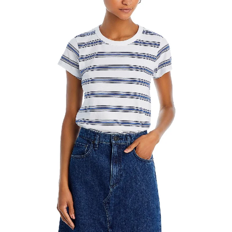 Minimalist Unisex Wardrobe Must-Haves Unbeatable Deals Womens Slub Striped Pullover Top Minimalist Unisex Wardrobe Must-Haves Unbeatable Deals Womens Slub Striped Pullover Top