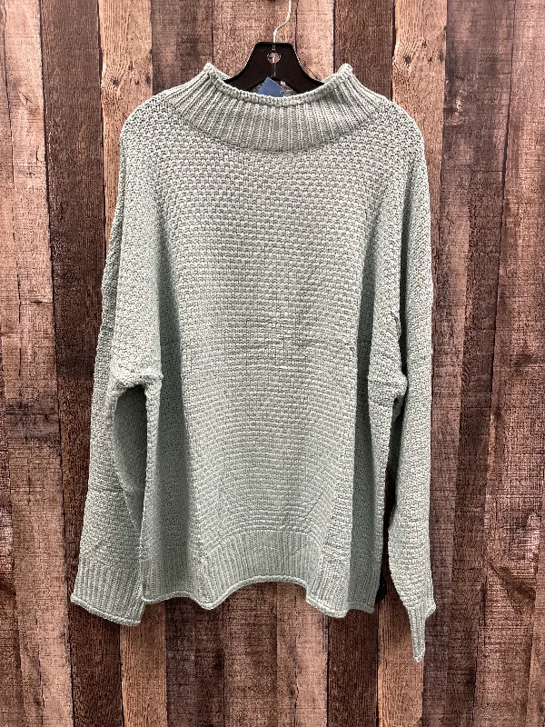 Sweater By Cme In Green, Size: Xxl