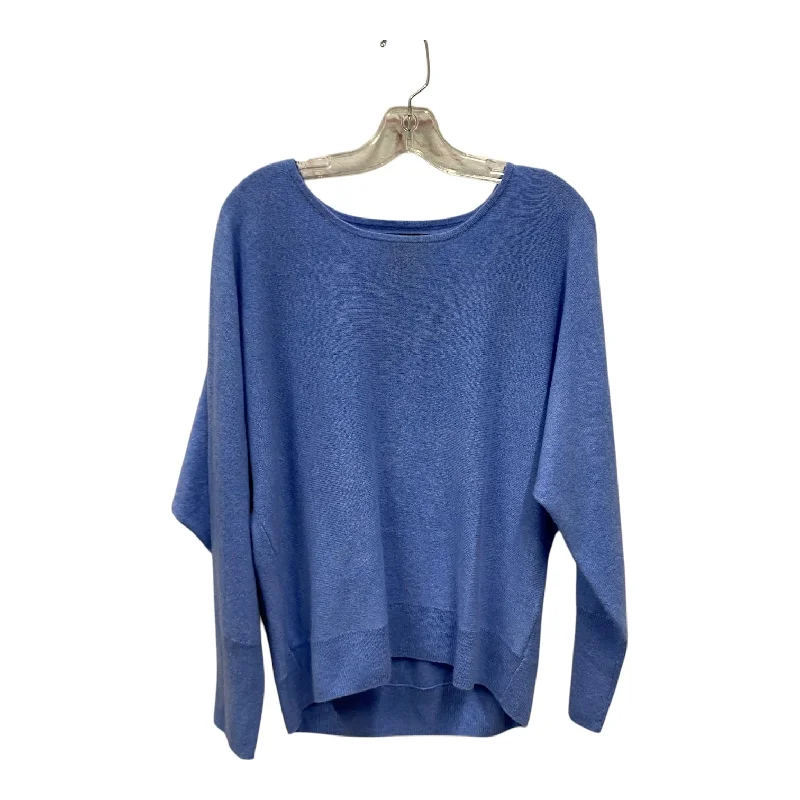 SWEATER CASHMERE by TAHARI BY ARTHUR LEVINE In BLUE, Size: XL