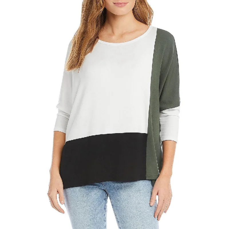 Unisex Casual Wear For All Seasons Stylish Statements Womens Wide Neck Elbow Sleeves Pullover Top Unisex Casual Wear For All Seasons Stylish Statements Womens Wide Neck Elbow Sleeves Pullover Top