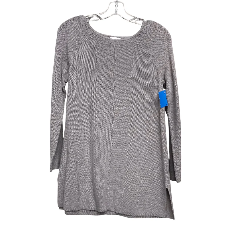 Sweater By J. Jill In Grey, Size:S