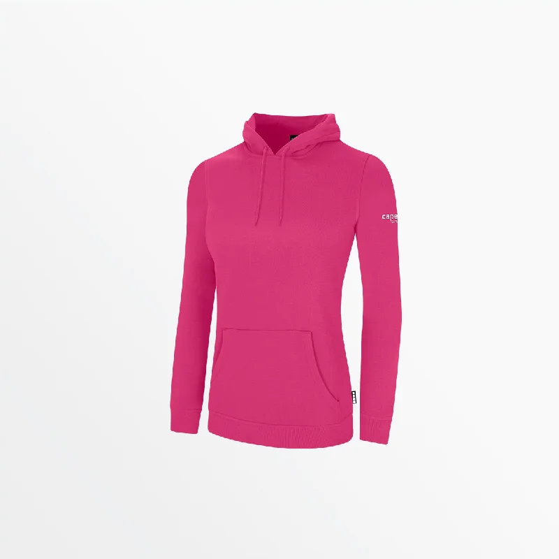 Bold And Trendy Gender-Neutral Outfits Ends Soon WOMEN'S BASICS FLEECE PULLOVER HOODIE WITH SLEEVE LOGO Bold And Trendy Gender-Neutral Outfits Ends Soon WOMEN'S BASICS FLEECE PULLOVER HOODIE WITH SLEEVE LOGO