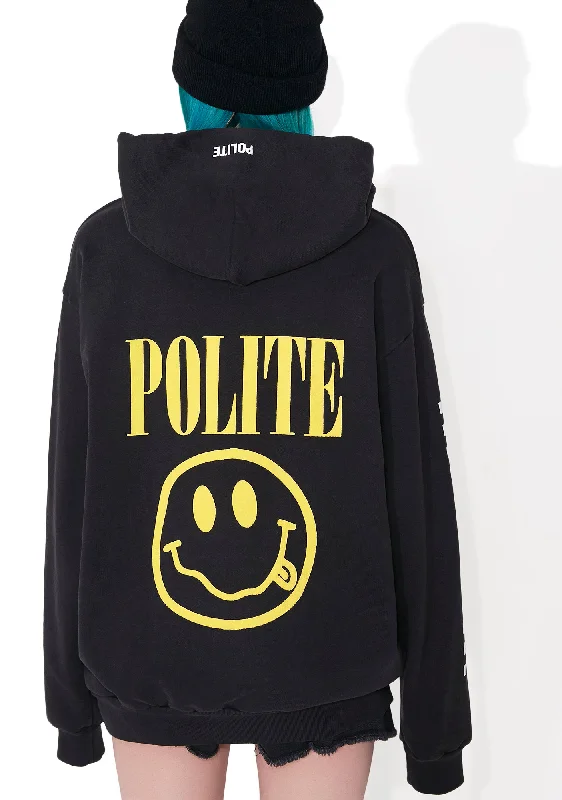 Stylish Unisex Outfit Ideas Crazy Discounts, Hurry Up Smiley Pullover Hoodie
