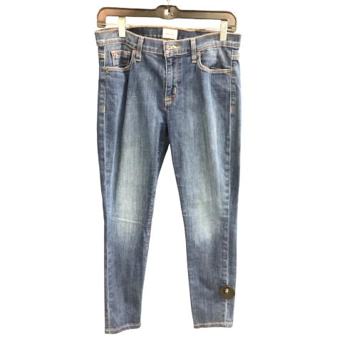 Jeans Skinny By Hudson In Blue Denim, Size: 6