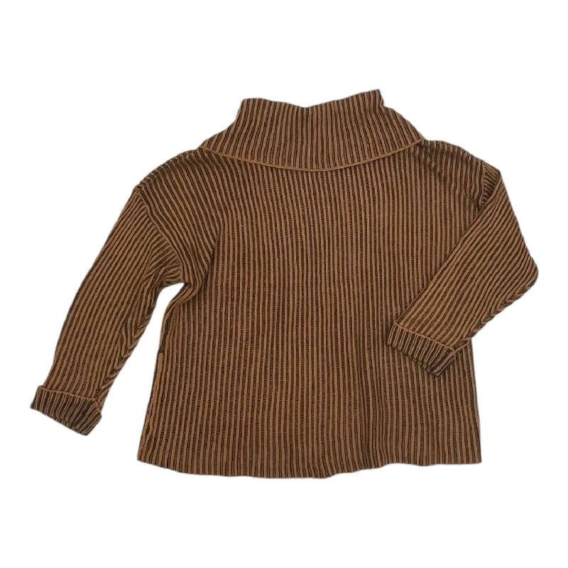 Sweater By Cj Banks In Black & Brown, Size:2X