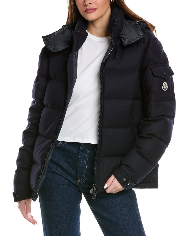 Moncler Wool Down Coat