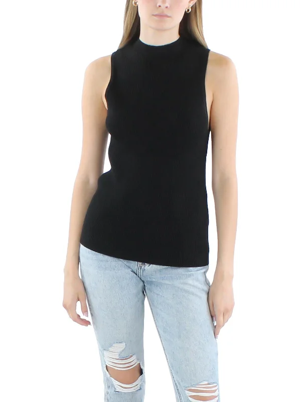 Unisex Casual Wear For All Seasons Style Upgrade Womens Ribbed Knit Pullover Top