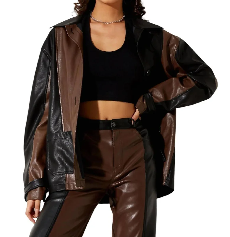 Formal Garments For Women Snag Fabulous Fashion Bargains Bugi Jacket In Bitter Chocolate/black Formal Garments For Women Snag Fabulous Fashion Bargains Bugi Jacket In Bitter Chocolate/black