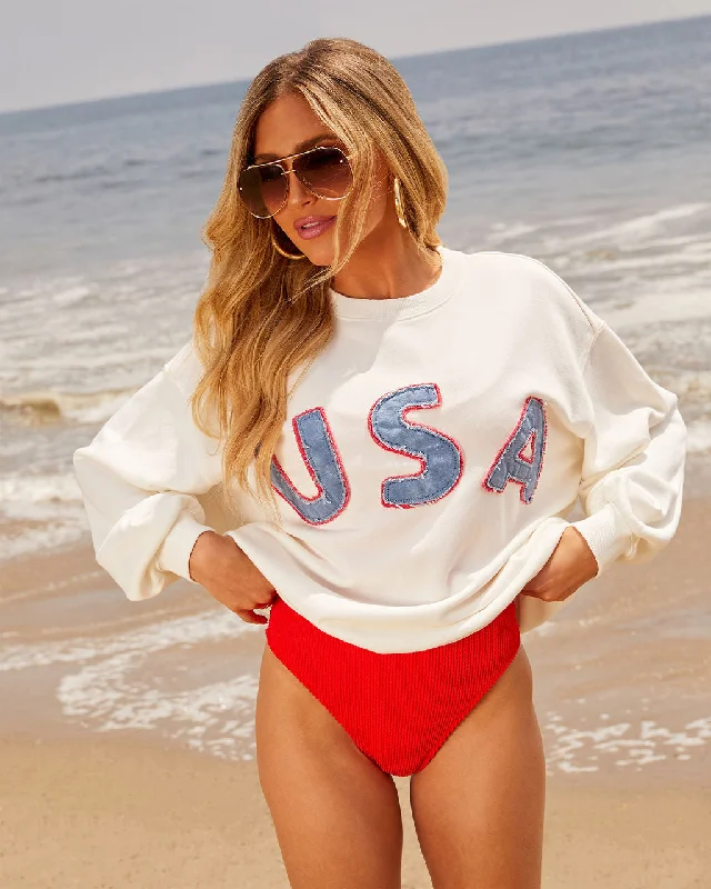 Relaxed-Fit Unisex Fashion For All-Day Comfort On-Trend Fashion Offers Freedom Crew Neck Pullover USA Sweatshirt Relaxed-Fit Unisex Fashion For All-Day Comfort On-Trend Fashion Offers Freedom Crew Neck Pullover USA Sweatshirt