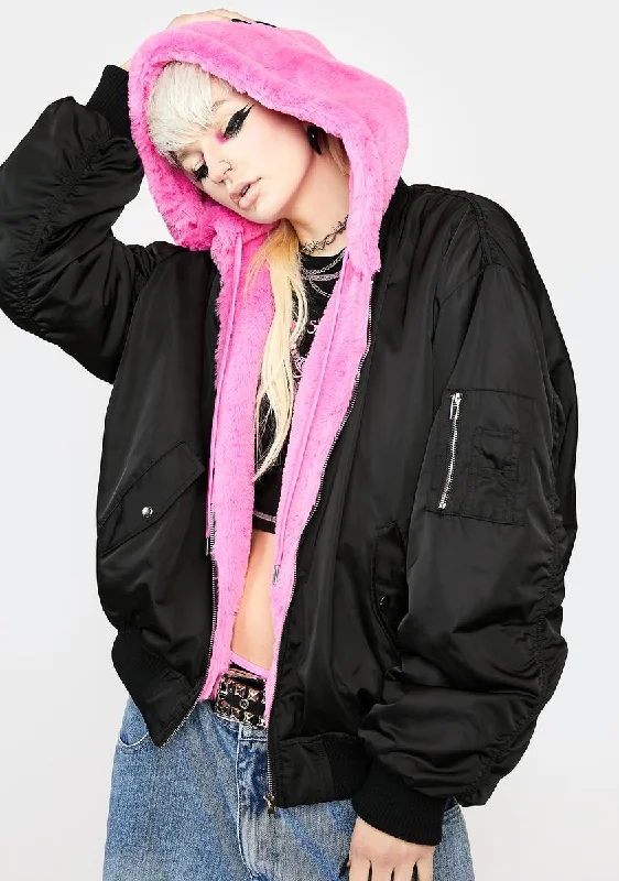 Elegant Women's Evening Garments Fresh Styles, Fresh Deals Bittersweet Loving Bomber Jacket