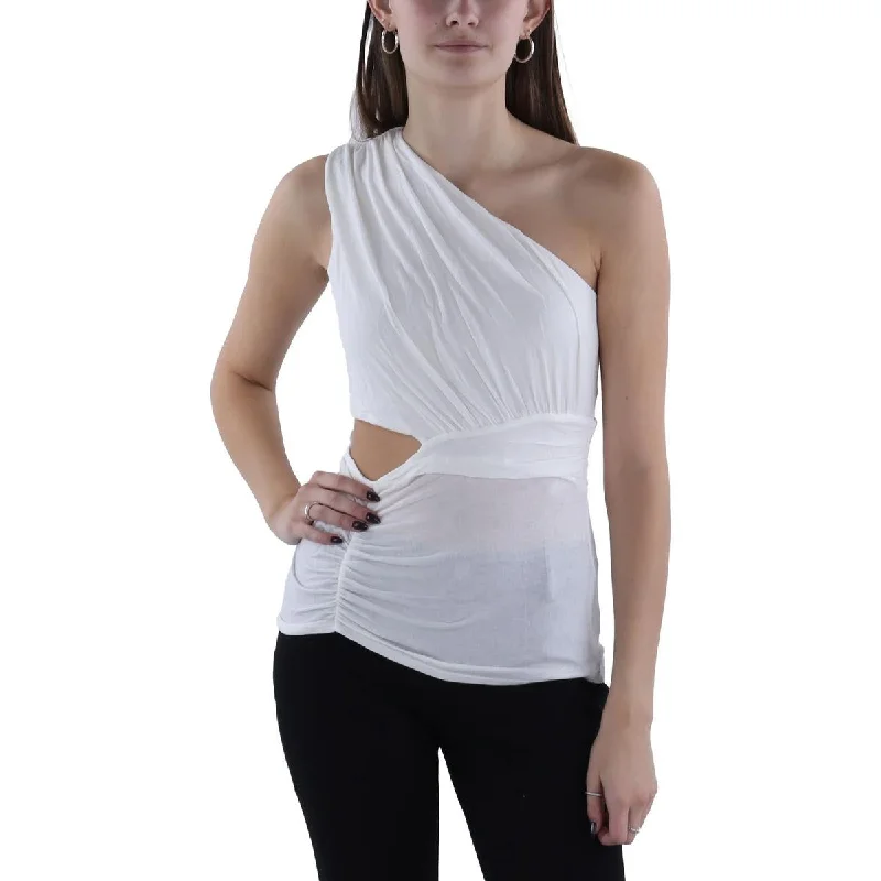 Unisex Casual Wear For All Seasons Chic & Modern Sales Womens Cut Out Ruched Pullover Top Unisex Casual Wear For All Seasons Chic & Modern Sales Womens Cut Out Ruched Pullover Top