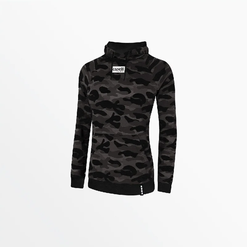 All-Season Unisex Clothing Collection Shop Sale Items WOMEN'S FRENCH TERRY CAMO PRINT PULLOVER HOODIE All-Season Unisex Clothing Collection Shop Sale Items WOMEN'S FRENCH TERRY CAMO PRINT PULLOVER HOODIE