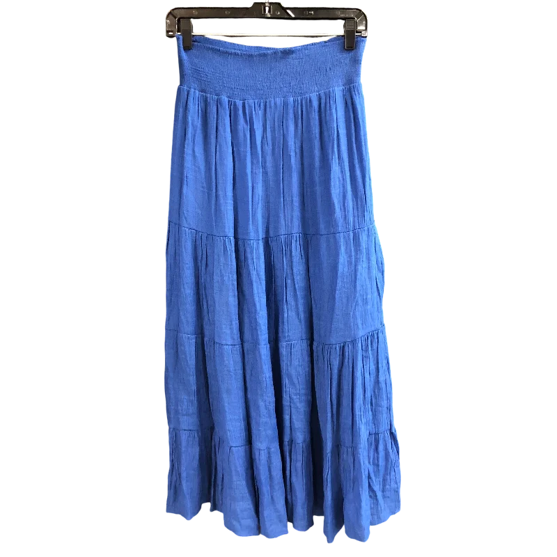 Skirt Maxi By Cmc In Blue, Size: M