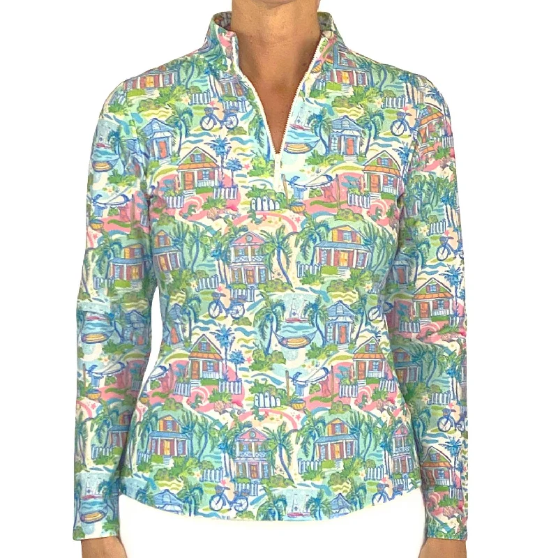 High-Quality Unisex Fashion Basics Luxury Casual Deals Anna Maria Pullover Sweatshirt In Key West Cottages Pastel High-Quality Unisex Fashion Basics Luxury Casual Deals Anna Maria Pullover Sweatshirt In Key West Cottages Pastel