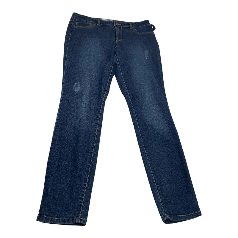 Jeans Straight By Artisan Ny In Blue Denim, Size: 10