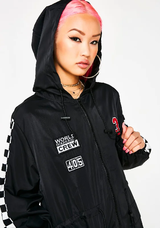 Women's Trendy Apparel Limited-Time Offer Speed Addiction Checkered Jacket