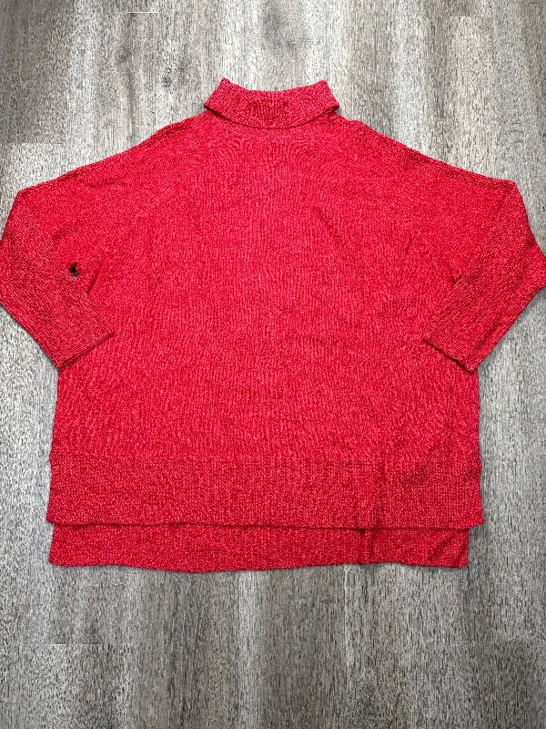 Sweater By A New Day In Red, Size: 4x