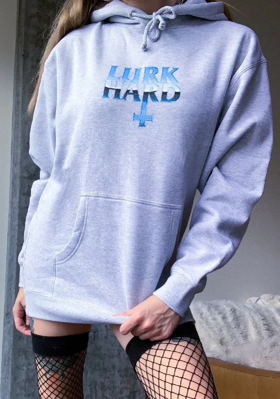 Urban-Inspired Unisex Fashion Trends Chic Style, Always In Vogue Grey Chrome Pullover Hoodie Urban-Inspired Unisex Fashion Trends Chic Style, Always In Vogue Grey Chrome Pullover Hoodie