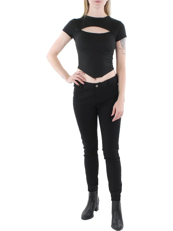 Comfortable And Stylish Unisex Outfits Top Deals Juniors Womens Ribbed Cut-Out Pullover Top Comfortable And Stylish Unisex Outfits Top Deals Juniors Womens Ribbed Cut-Out Pullover Top