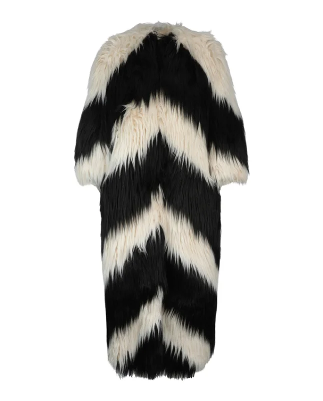 Women's Wedding Apparel Big Savings Shag Faux Fur Coat
