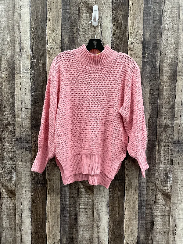 Sweater By Cmf In Pink, Size: M