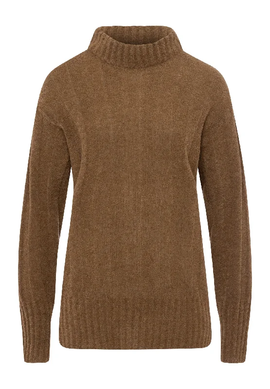 Gender-Neutral Clothing Styles Style Redefined Knits Mockneck Wool Blend Pullover | Cinnamon 78781-1262 Gender-Neutral Clothing Styles Style Redefined Knits Mockneck Wool Blend Pullover | Cinnamon 78781-1262