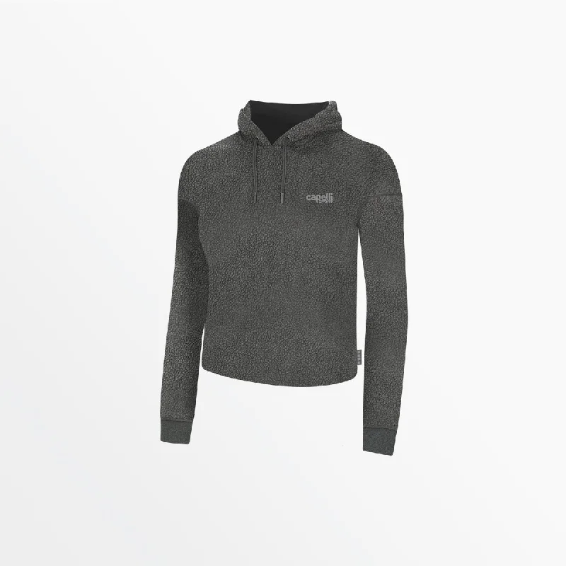 Unisex Casual Fashion Trends Limited Time Offers WOMEN'S SHERPA CROPPED PULLOVER HOODIE Unisex Casual Fashion Trends Limited Time Offers WOMEN'S SHERPA CROPPED PULLOVER HOODIE