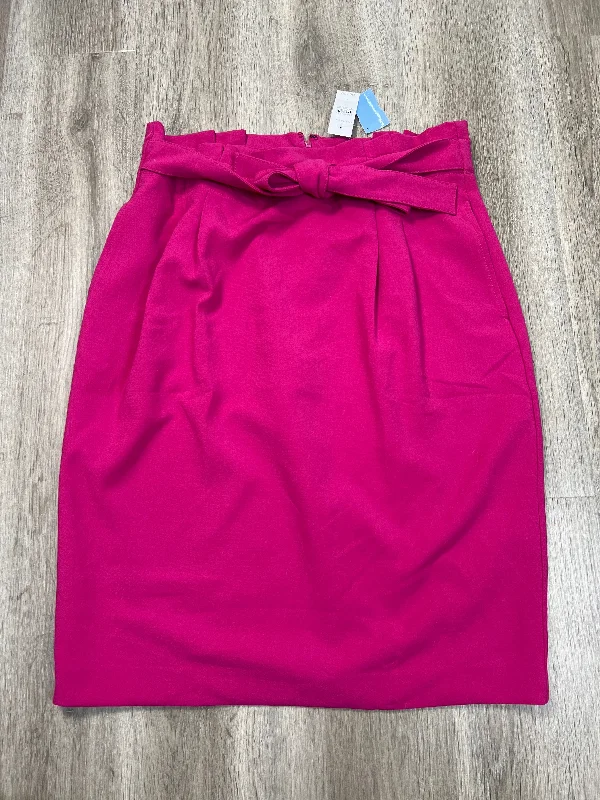 Skirt Midi By Ann Taylor In Pink, Size: Xl