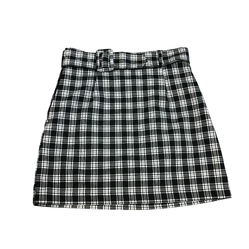 Skirt Mini & Short By Divided In Black & White, Size: 6