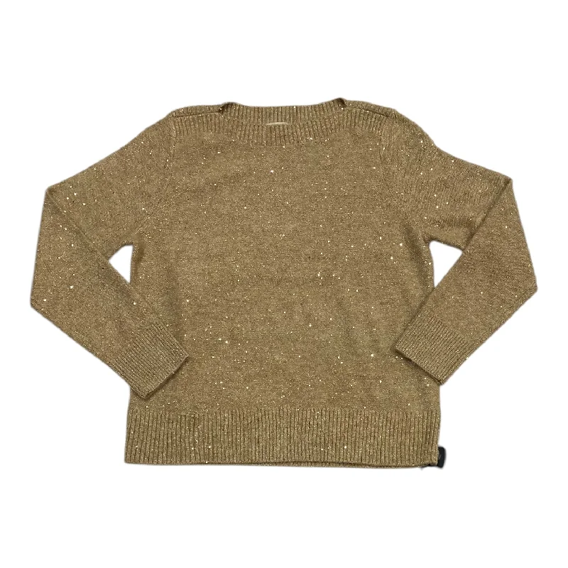 Sweater By Loft In Gold, Size: M