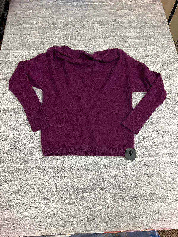 Sweater Designer By Neiman Marcus In Purple, Size: S