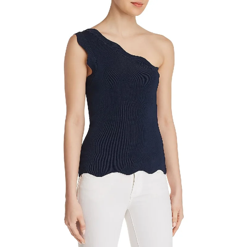 Minimalist Unisex Fashion Must-Haves Sleek Style Discounts Womens Scalloped Ribbed Pullover Top Minimalist Unisex Fashion Must-Haves Sleek Style Discounts Womens Scalloped Ribbed Pullover Top