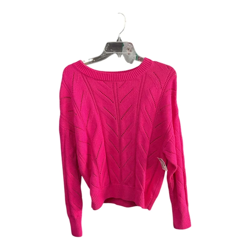 Sweater By Marc New York In Pink, Size: L