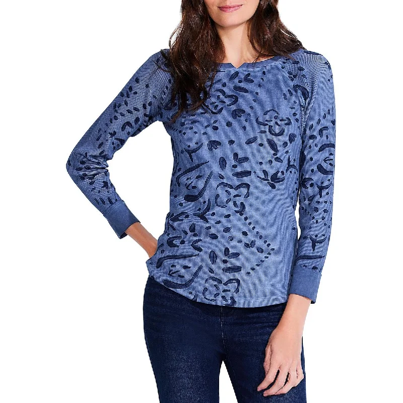 Oversized And Relaxed Unisex Fashion Flash Sale Womens Printed Tee Pullover Top